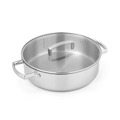 Fauchon - Saucepan: 32 cm × 9 cm, thickness 0.8 mm signature 7,0L