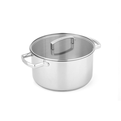 Fauchon – 28×15 cm stainless steel signature stewpot, 9.0 L